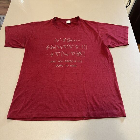 Vtg University of Washington Atmosphere Science Single Stitch 50/50 Sz L 42-44 - Picture 1 of 7